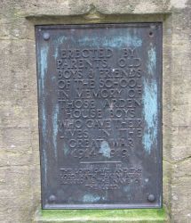 3.WW1 Inscription